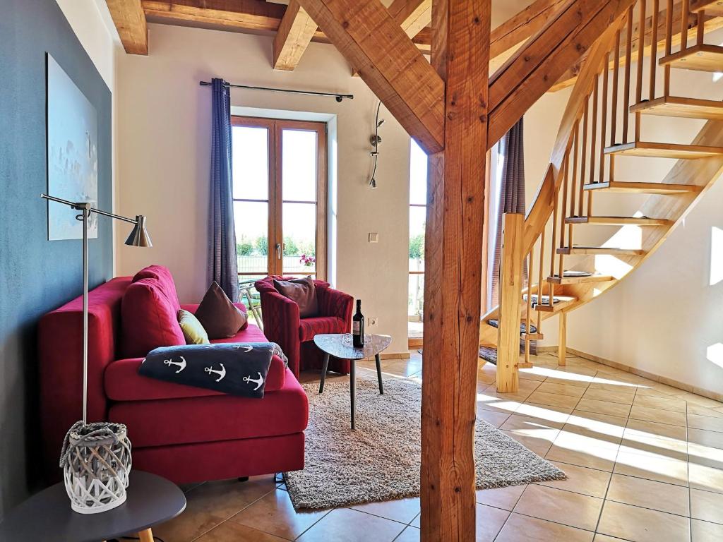 Posezení v ubytování Hof am Meer "Seerose"