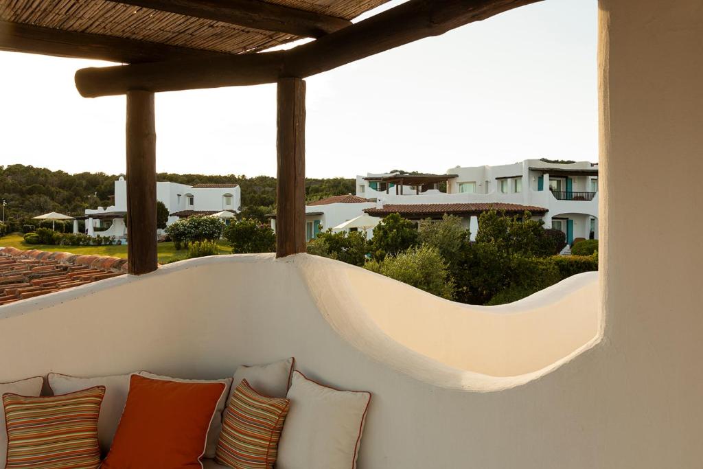 Balkón nebo terasa v ubytování Romazzino, A Belmond Hotel, Costa Smeralda