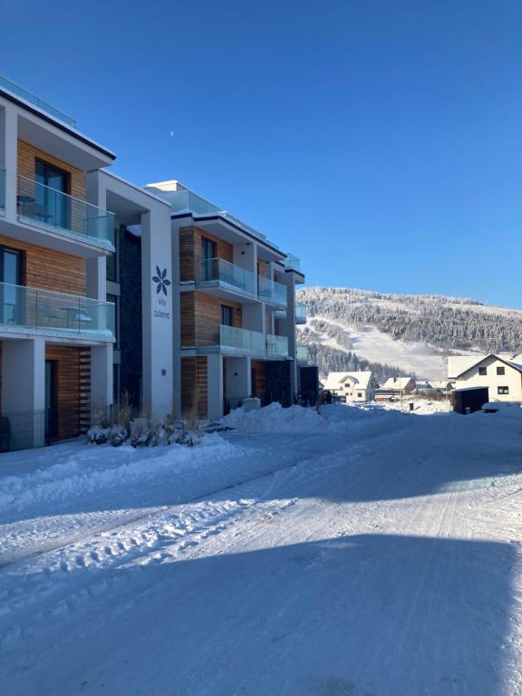 Nespecifikovaný výhled na hory nebo výhled na hory při pohledu z apartmánu