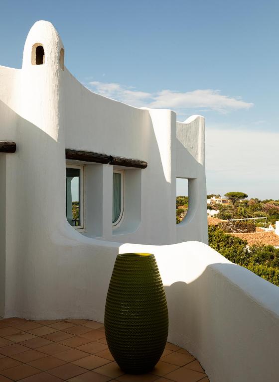 Balkón nebo terasa v ubytování Romazzino, A Belmond Hotel, Costa Smeralda