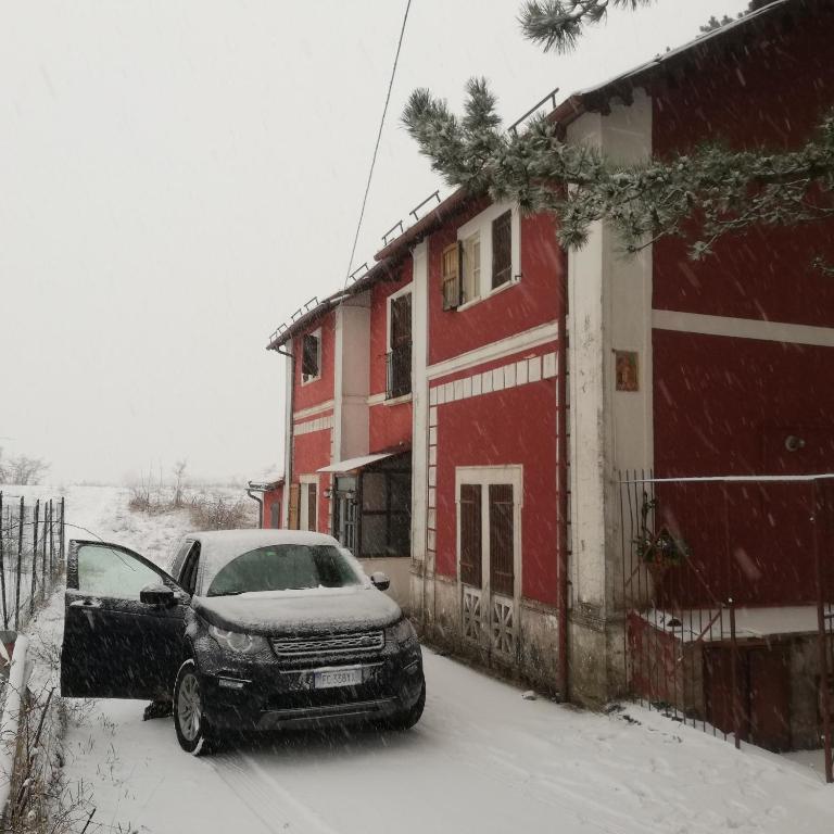 Antico Chalet Momosa Maxi v zimě