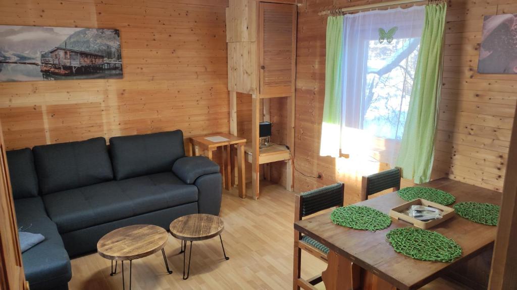 Posezení v ubytování Chaty ve Ski-relax Avalanche Dolní Moravice