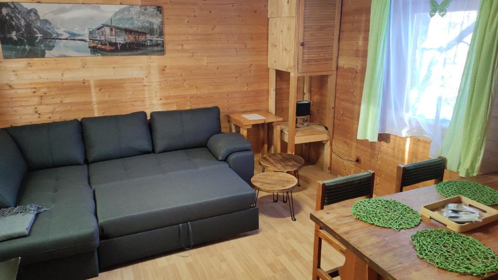 Posezení v ubytování Chaty ve Ski-relax Avalanche Dolní Moravice