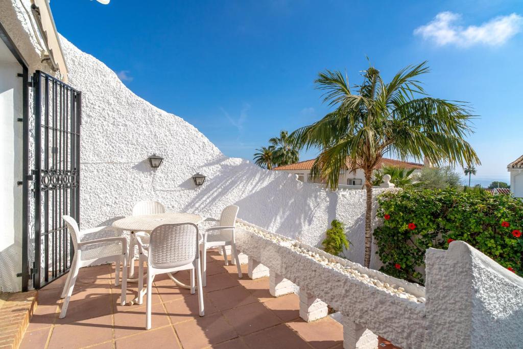 Balkón alebo terasa v ubytovaní Via Romana 87 Villas Casasol