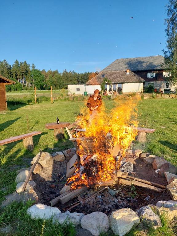 Fotografia z galérie ubytovania Idylisches Ferienhaus komplett im Grünen mit direkter Anbindung an den Thayatalradweg v destinácii Vestennötting