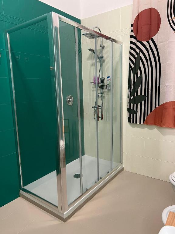 A bathroom at Gabry central apartment Palermo