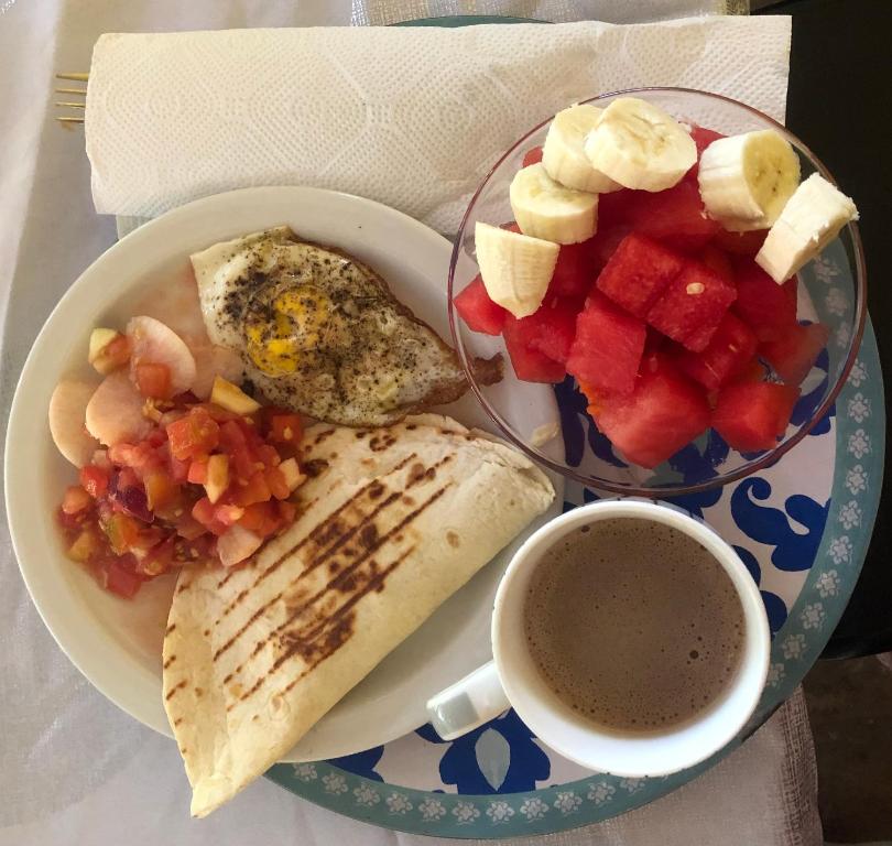 Comida en el hotel o alrededores