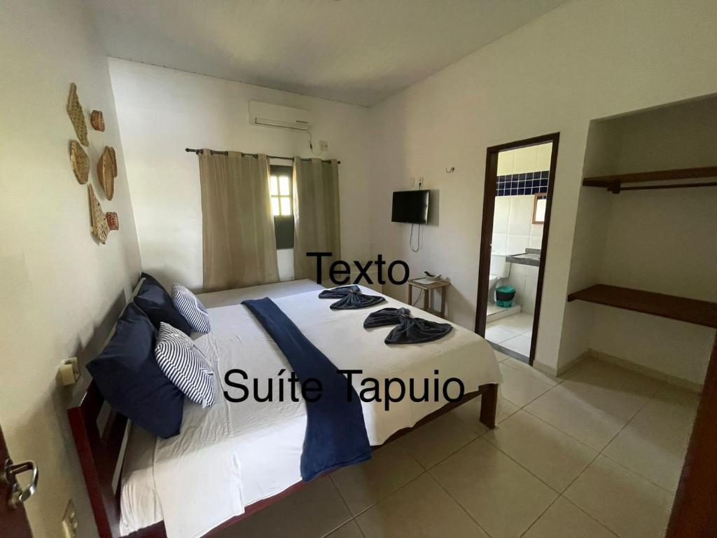 Postel nebo postele na pokoji v ubytování Pousada Pura Vida
