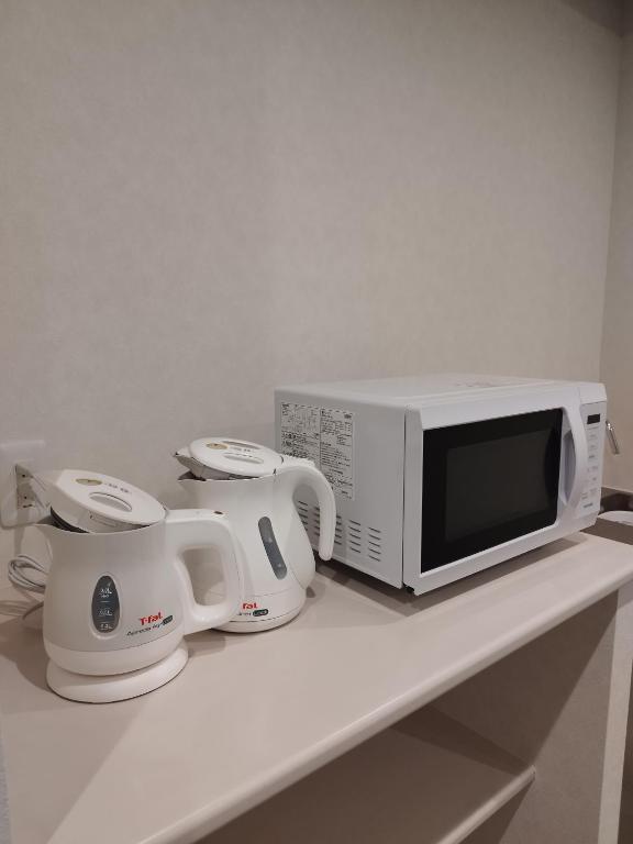 Kuchyň nebo kuchyňský kout v ubytování Hotel PRELE
