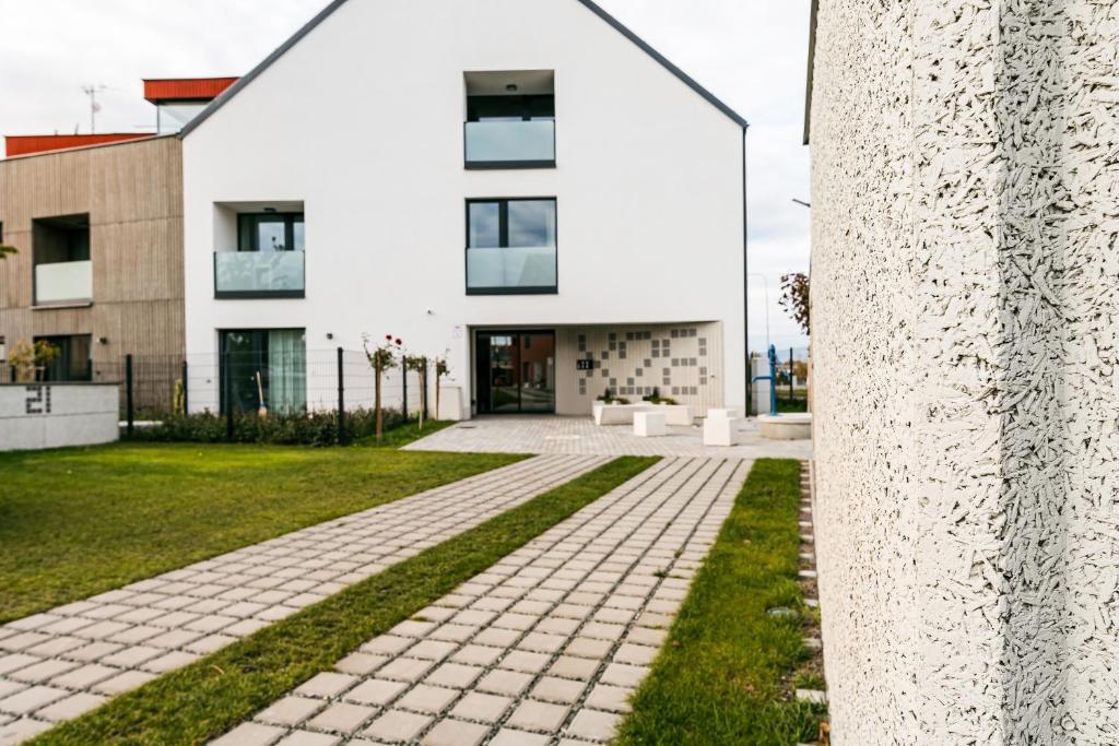 Budova, kde se apartmán nachází