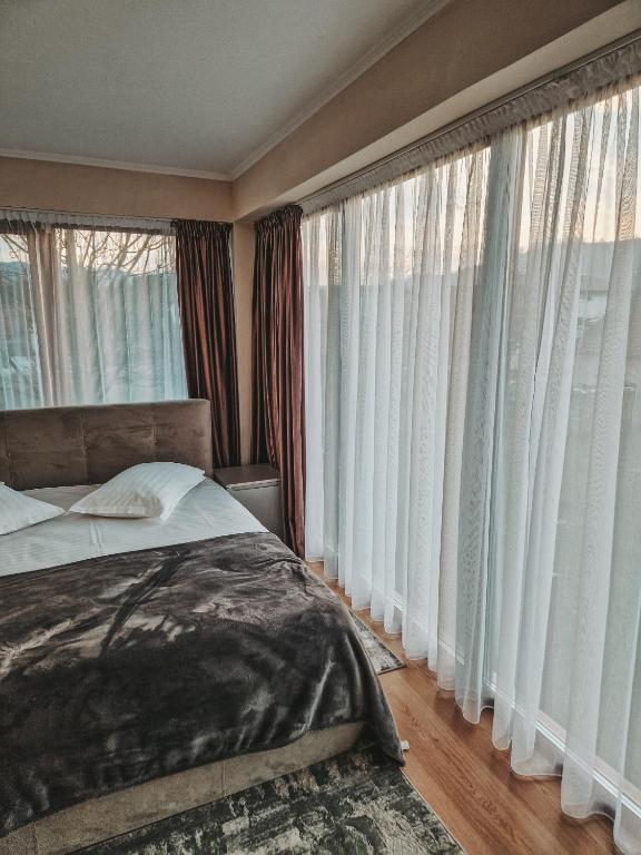 Postel nebo postele na pokoji v ubytování Private Chalet