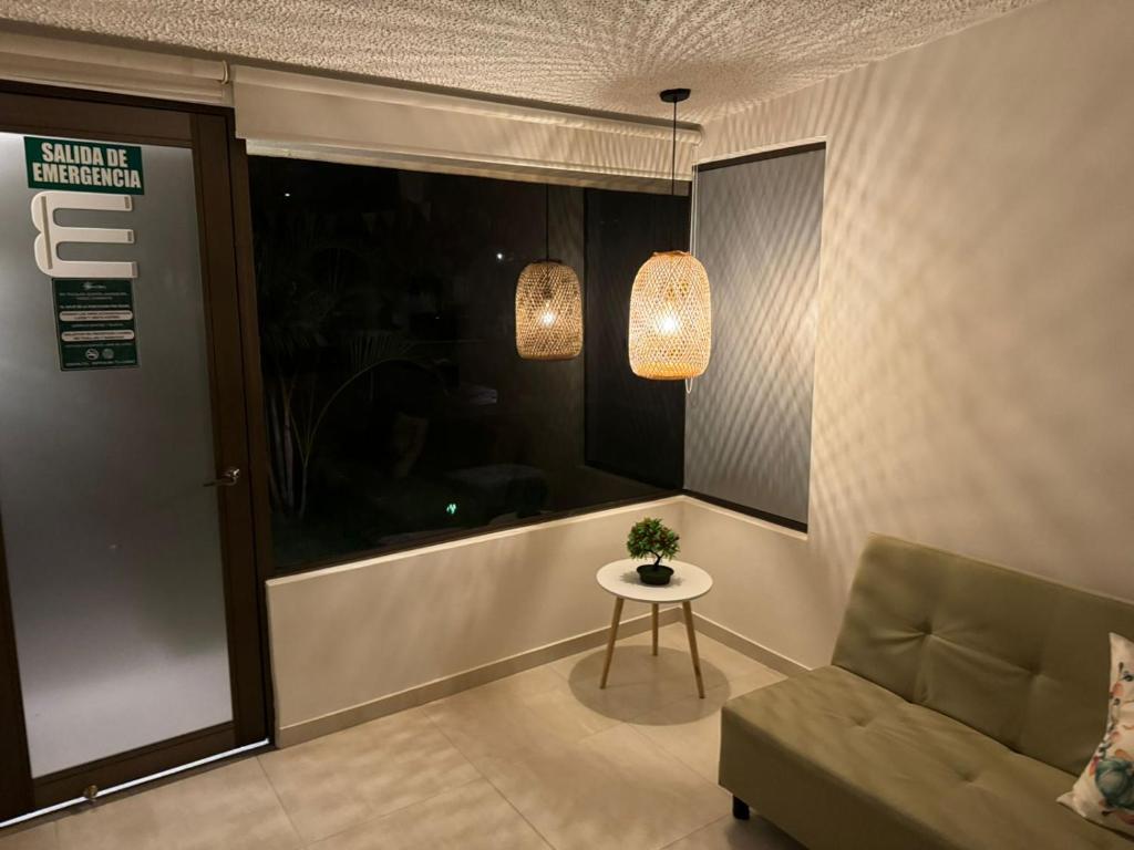 Posezení v ubytování Hotel TACALOA INN EXPERIENCE