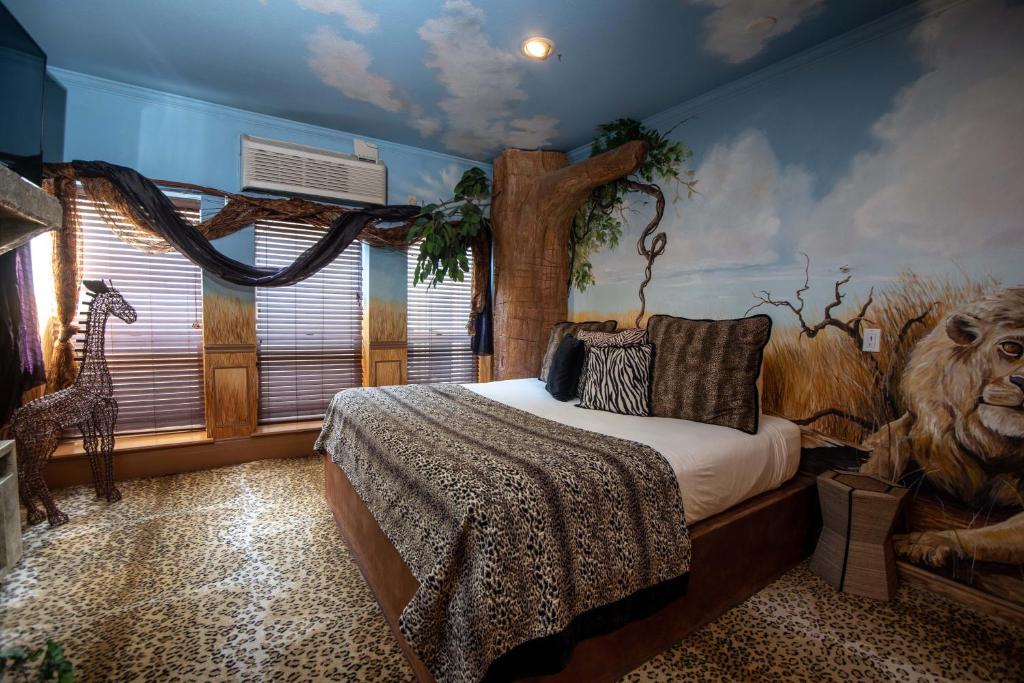 The Anniversary Inn - Boise - Chambre Double De Luxe Avec Vue Du Château