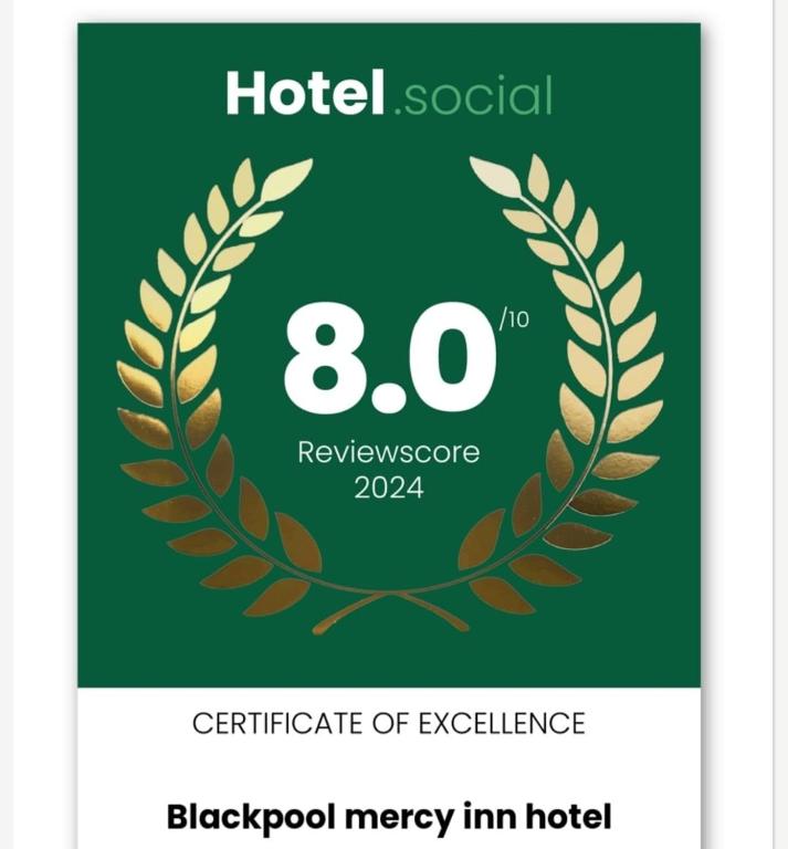 BLACKPOOL MERCY Inn HOTEL - Resim 7