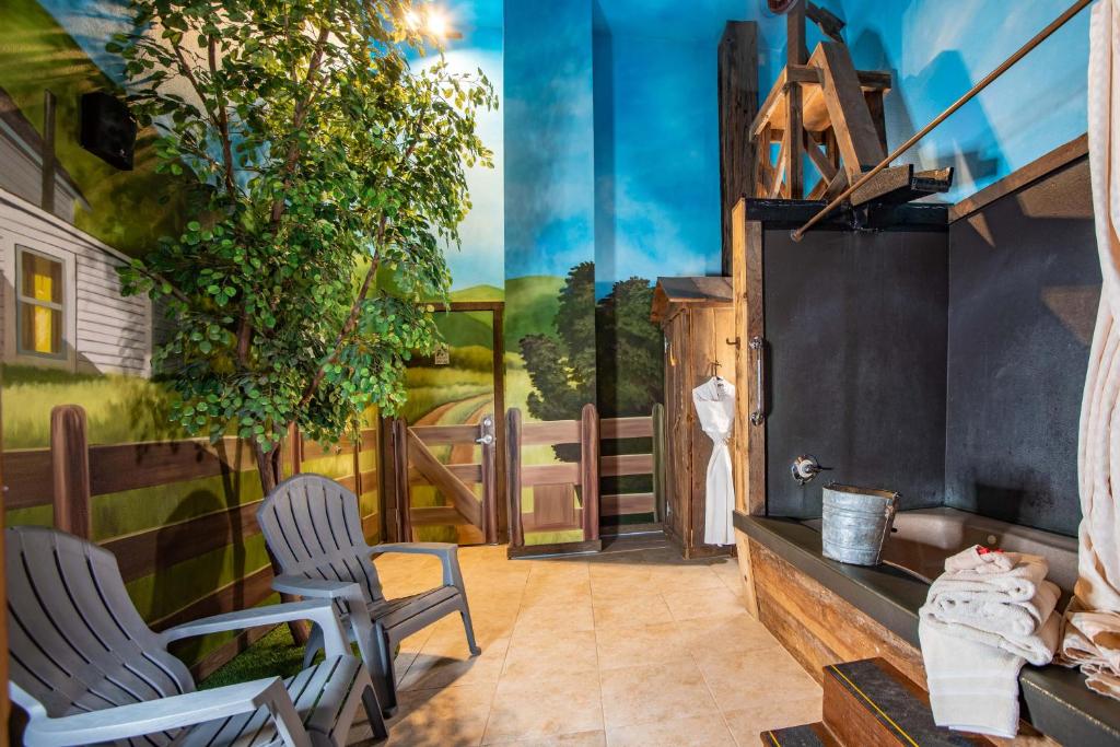 The Anniversary Inn - Boise - Chambre Queen Avec Vue Sur Le Jardin