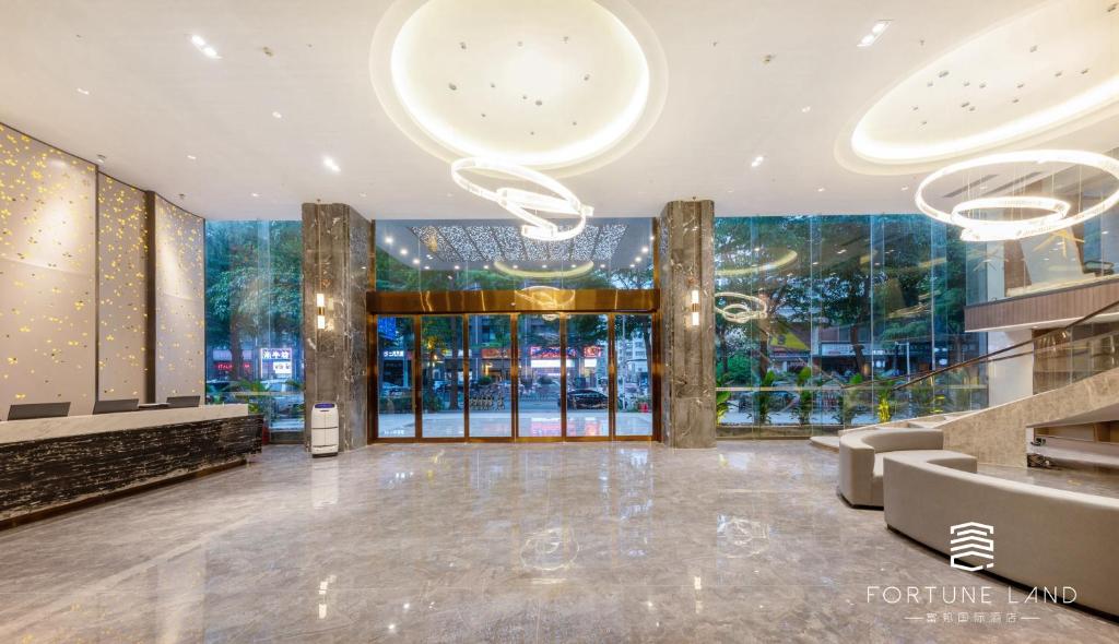 Posezení v ubytování Fortune Land Shenzhen