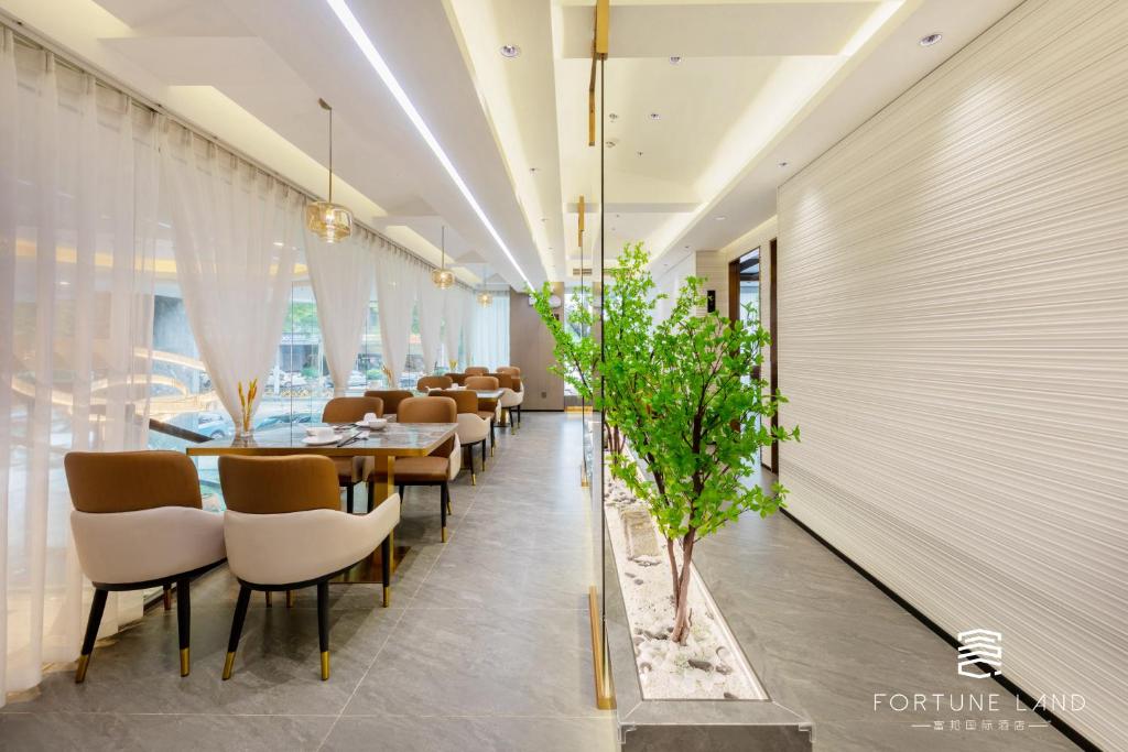 Restaurace v ubytování Fortune Land Shenzhen