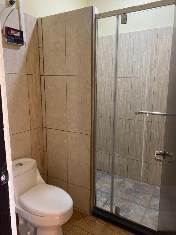 Koupelna v ubytování Villa Garita Inn