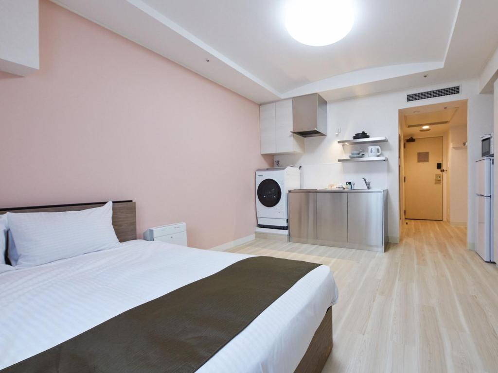 Kuchyň nebo kuchyňský kout v ubytování Rembrandt Hotel Atsugi
