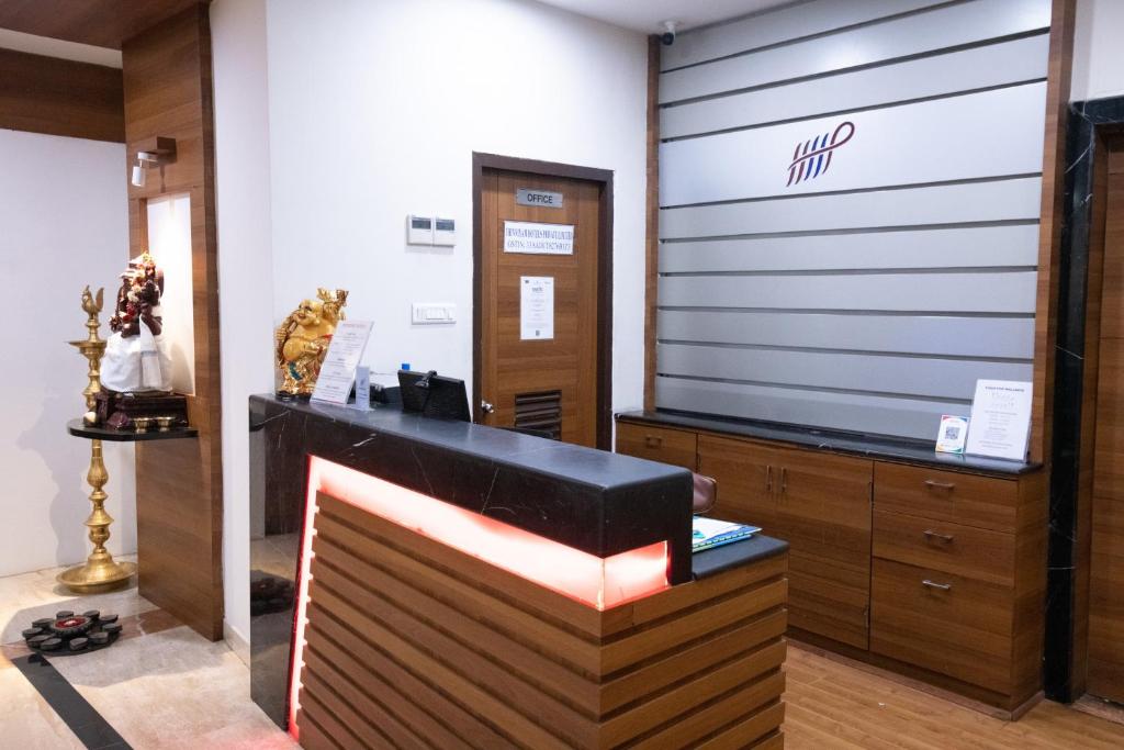 Vstupní hala nebo recepce v ubytování Hotel High Point