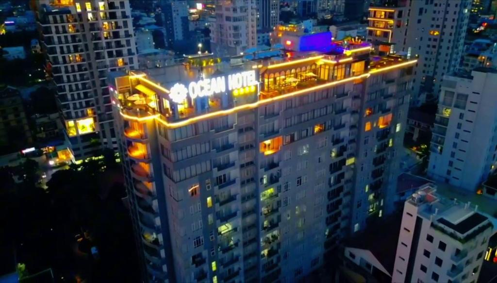 Nespecifikovaný výhled na destinaci Phnompenh nebo výhled na město při pohledu z hotelu