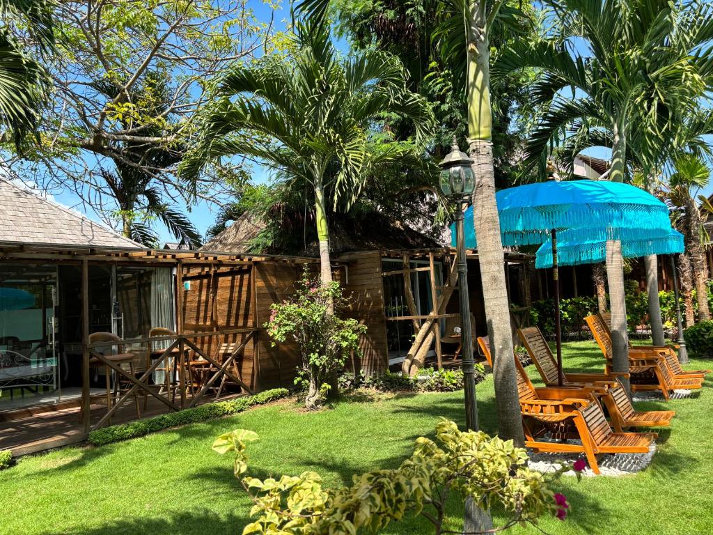 Κήπος έξω από το Bali WOW! Bungalows, Nusa Dua Benoa