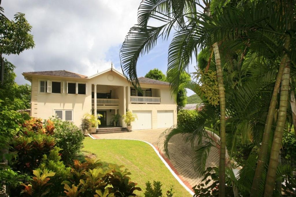 Сад в Villa Ashiana - Beautiful 3-bedroom villa in Marigot Bay villa