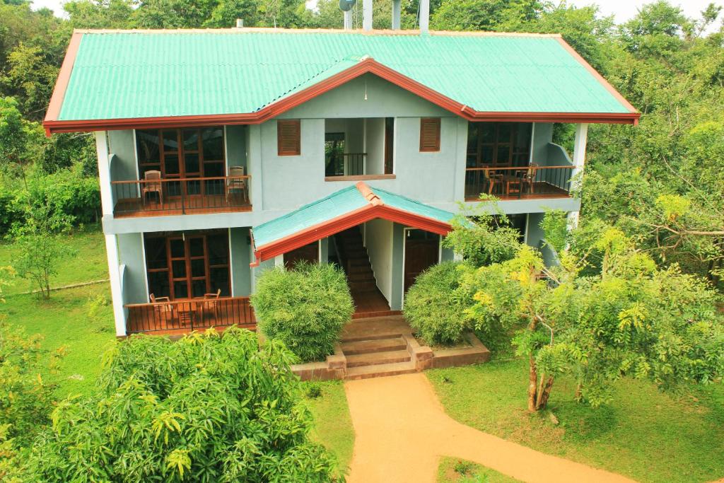 Zahrada ubytování Sinhagiri Villa