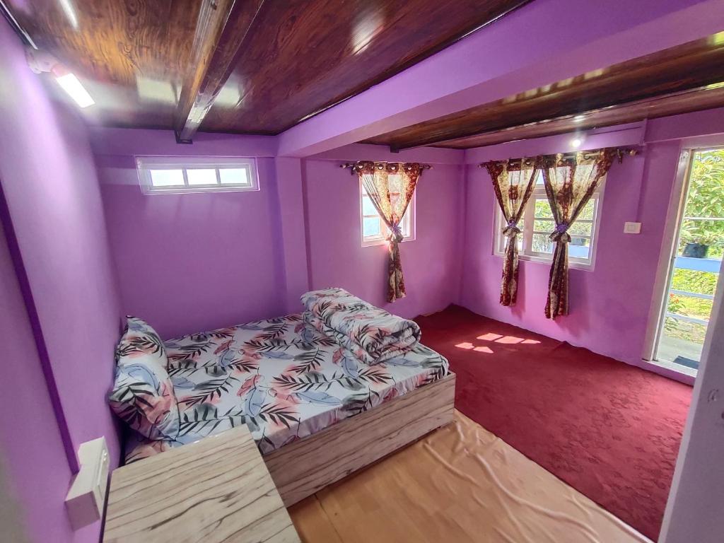 Voodi või voodid majutusasutuse Boho Homestay, Rangbhang toas