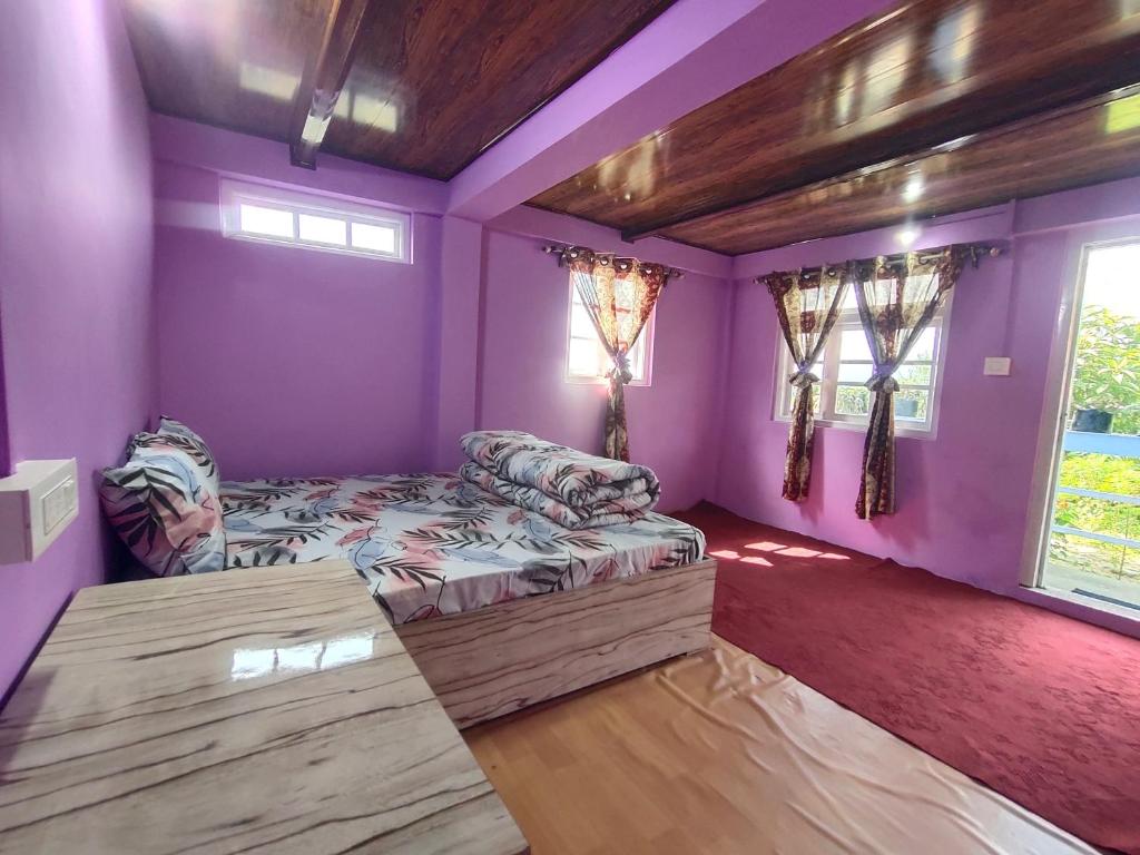 Istumisnurk majutusasutuses Boho Homestay, Rangbhang