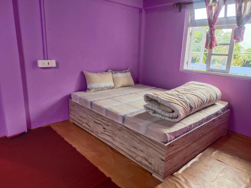 Voodi või voodid majutusasutuse Boho Homestay, Rangbhang toas
