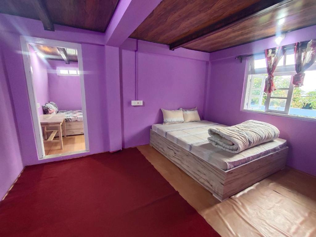 Voodi või voodid majutusasutuse Boho Homestay, Rangbhang toas