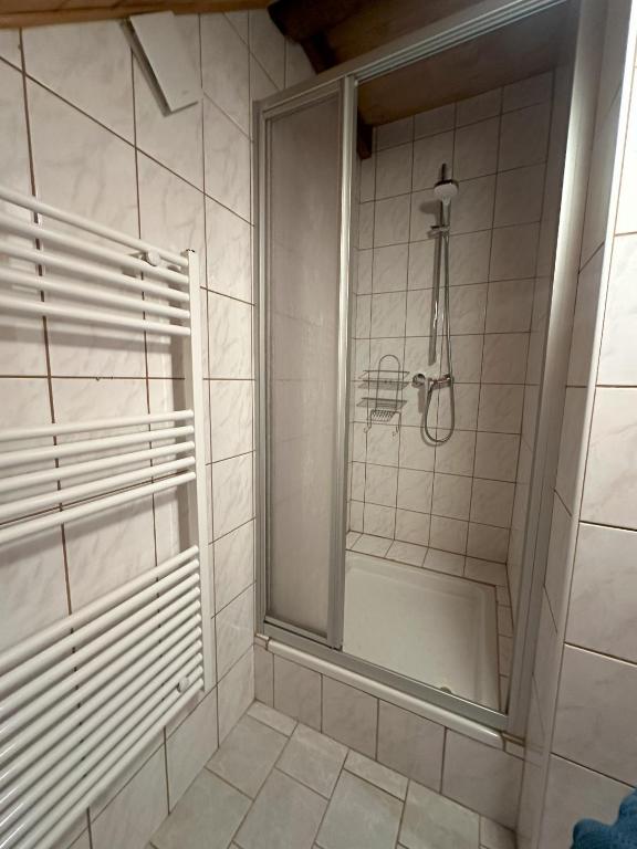 Koupelna v ubytování Ferienhaus Werkstattl Rassis Feriendorf Donnersbachwald