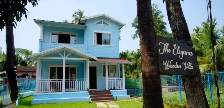 Bygningen som villaen ligger i