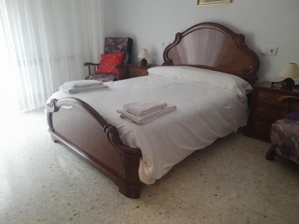 Posteľ alebo postele v izbe v ubytovaní Casa Ventana Cazorla