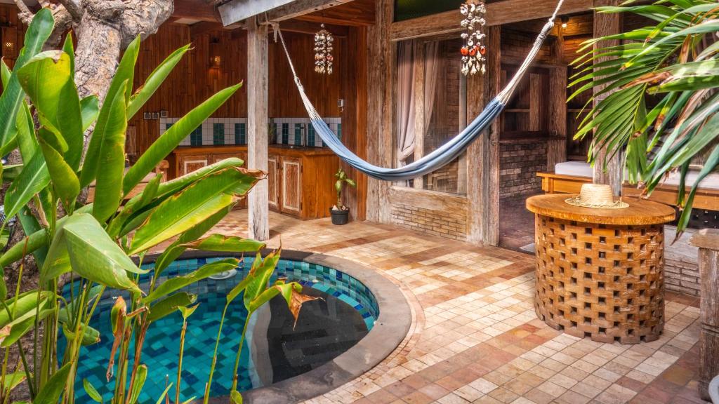 Zahrada ubytování Jawa House Private Villas
