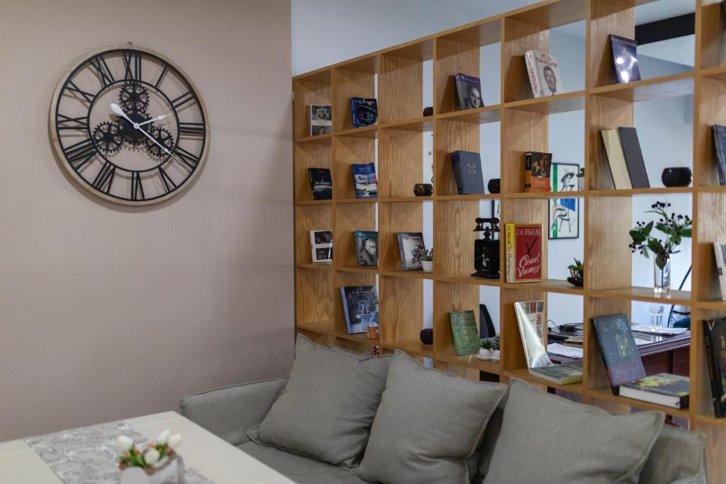 Posezení v ubytování Iveria Inn Hotel