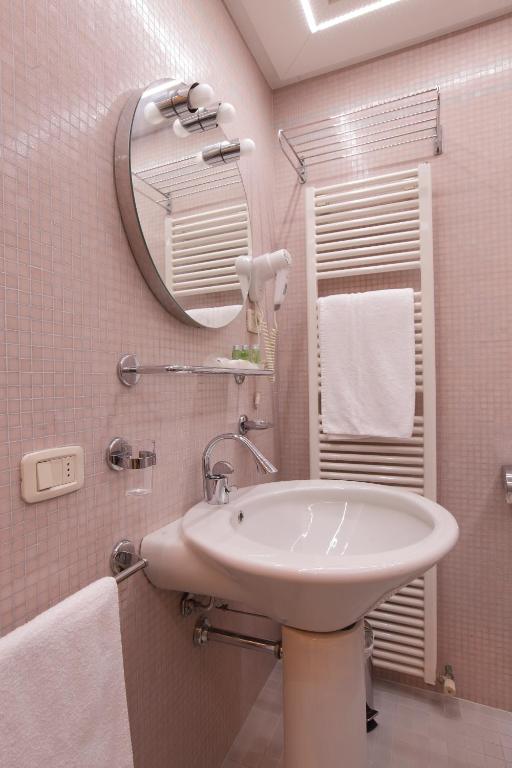 Koupelna v ubytování Hotel San Marco