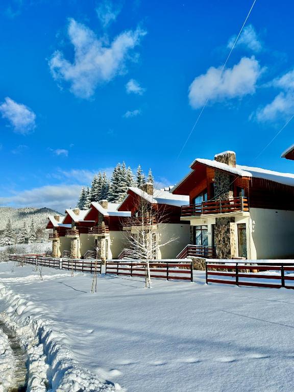 Villa Mtashi v zimě