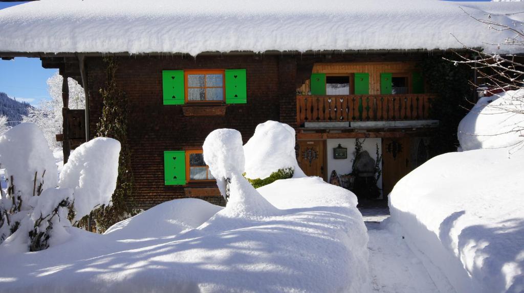 Haus Älpele v zimě