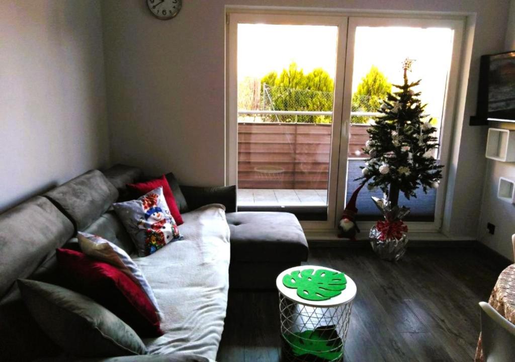 Posezení v ubytování Apartament Oaza Spokojna 24