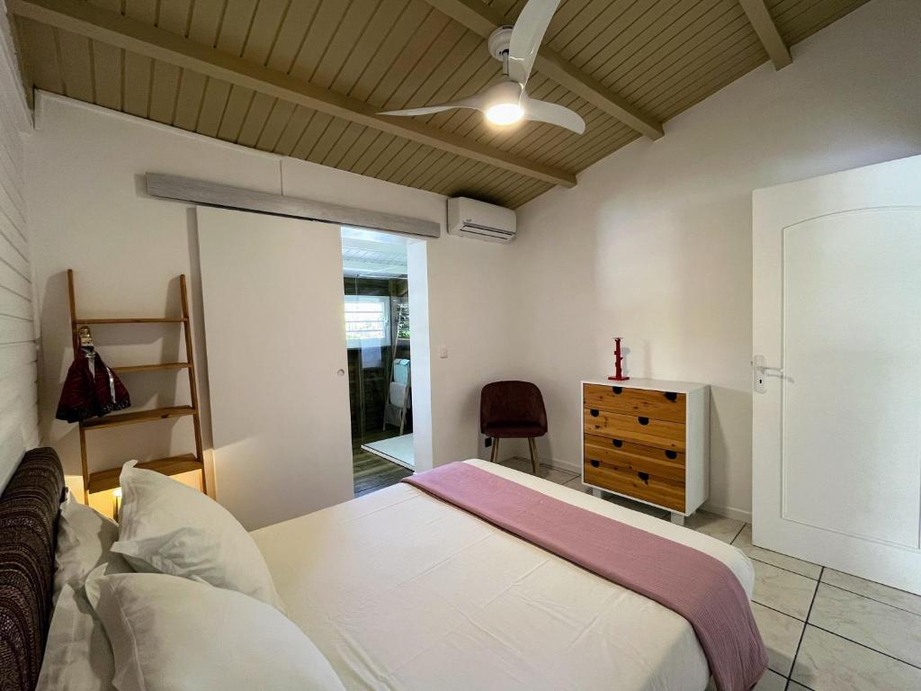 Postel nebo postele na pokoji v ubytování Villa La Belle Creole