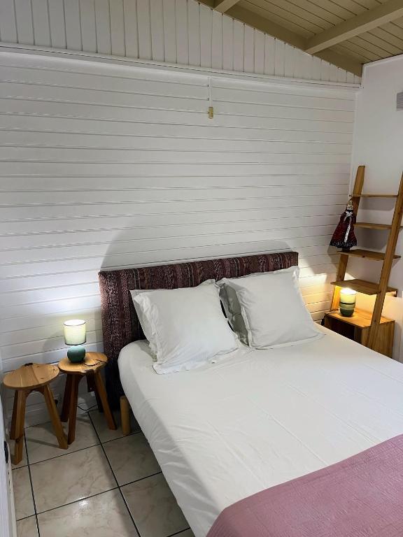 Postel nebo postele na pokoji v ubytování Villa La Belle Creole
