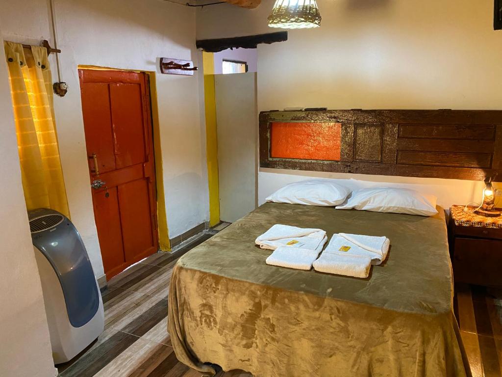 Munay EcoHostal - Cabañas de Adobe - Triple Room Con Vista De Montaña