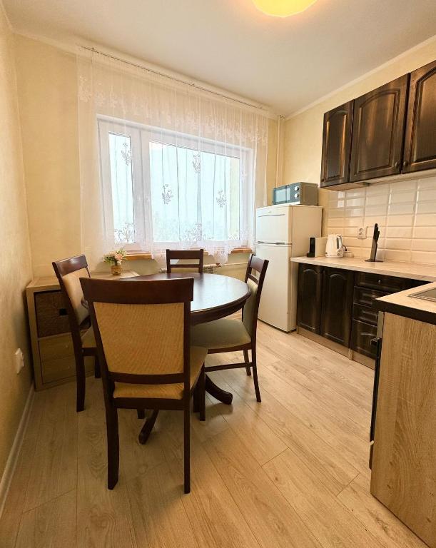 Kuchyň nebo kuchyňský kout v ubytování Modi Line Apartments Valga