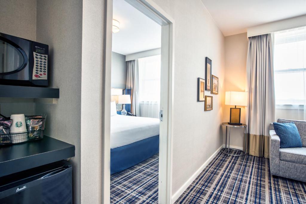 Postel nebo postele na pokoji v ubytování Hotel Gettysburg