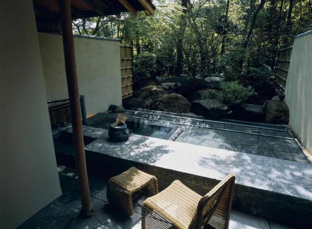 Gora Kadan - Japanese-Style Room With Open-Air Stone Bath