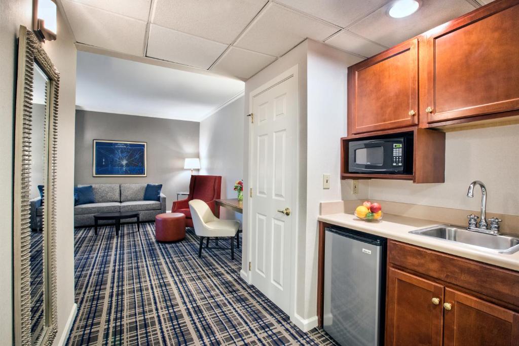 Kuchyň nebo kuchyňský kout v ubytování Hotel Gettysburg