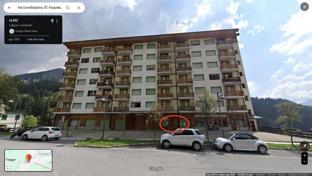 Budova, kde se apartmán nachází
