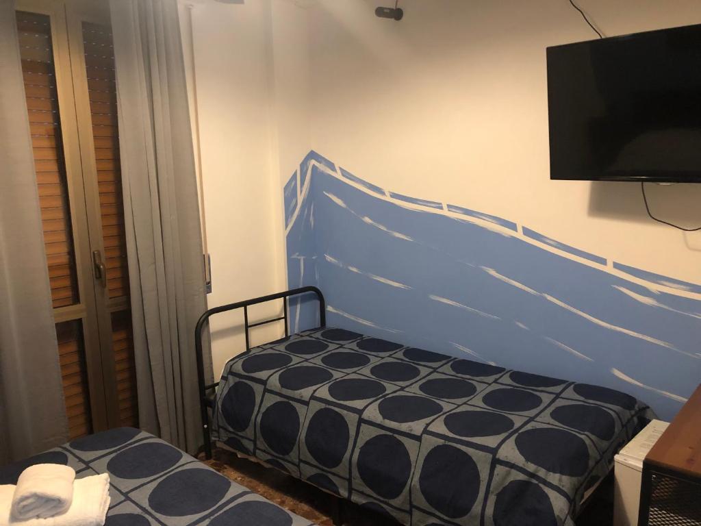 Łóżko lub łóżka w pokoju w obiekcie Marina SKY 8